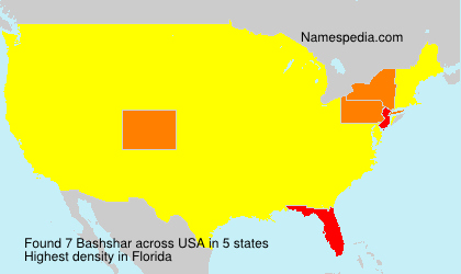 Surname Bashshar in USA Surname Bashshar in USA