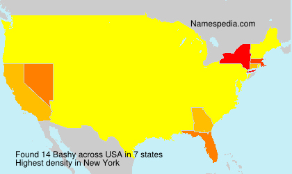 Surname Bashy in USA Surname Bashy in USA