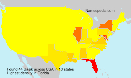 Surname Basik in USA Surname Basik in USA