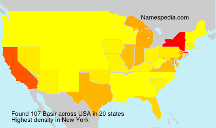 Surname Basir in USA Surname Basir in USA