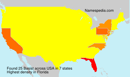 Surname Basist in USA Surname Basist in USA
