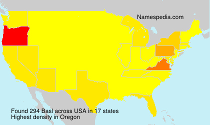 Surname Basl in USA Surname Basl in USA