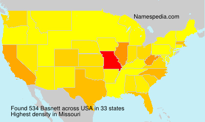 Surname Basnett in USA Surname Basnett in USA