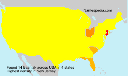 Surname Basniak in USA Surname Basniak in USA