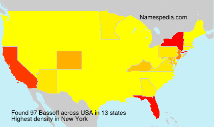 Surname Bassoff in USA Surname Bassoff in USA