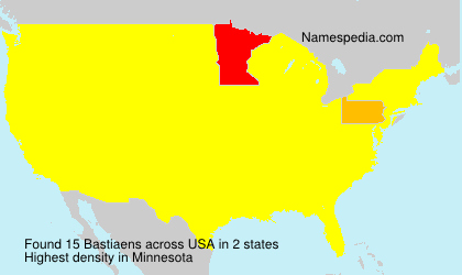Surname Bastiaens in USA Surname Bastiaens in USA