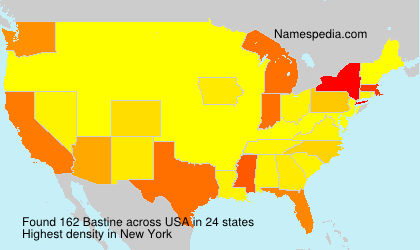 Surname Bastine in USA Surname Bastine in USA