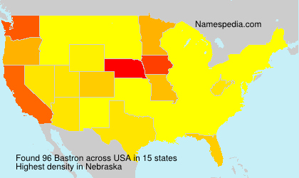 Surname Bastron in USA Surname Bastron in USA