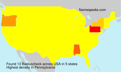 Surname Bastuscheck in USA Surname Bastuscheck in USA
