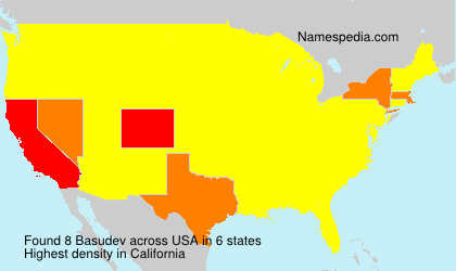 Surname Basudev in USA Surname Basudev in USA