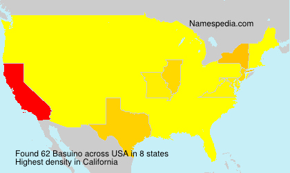 Surname Basuino in USA Surname Basuino in USA