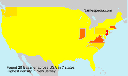 Surname Baszner in USA Surname Baszner in USA