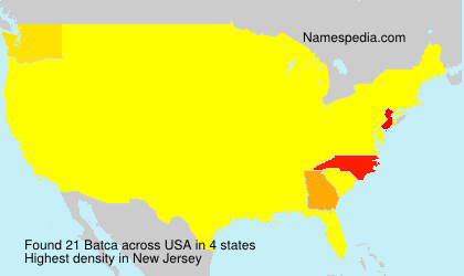 Surname Batca in USA Surname Batca in USA