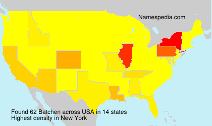 Surname Batchen in USA Surname Batchen in USA