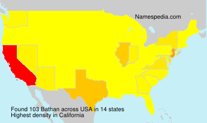 Surname Bathan in USA Surname Bathan in USA