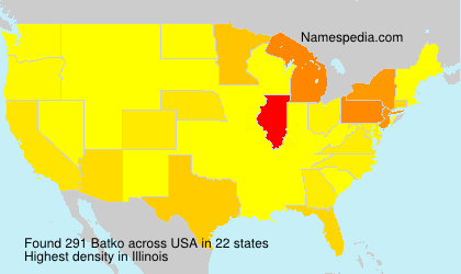 Surname Batko in USA Surname Batko in USA