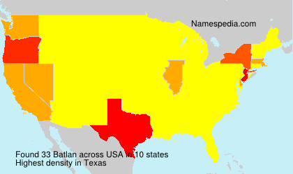 Surname Batlan in USA Surname Batlan in USA