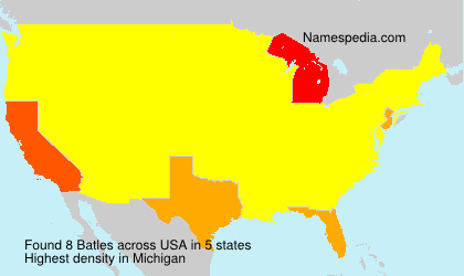 Surname Batles in USA Surname Batles in USA