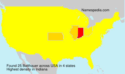 Surname Batthauer in USA Surname Batthauer in USA