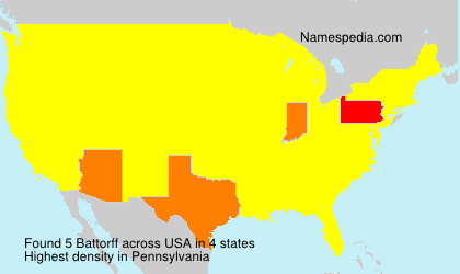 Surname Battorff in USA Surname Battorff in USA