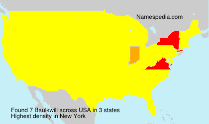 Surname Baulkwill in USA Surname Baulkwill in USA
