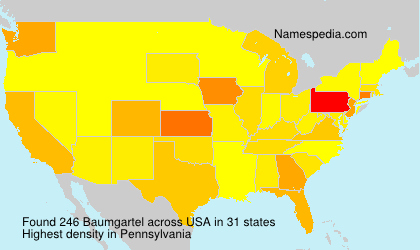 Surname Baumgartel in USA Surname Baumgartel in USA