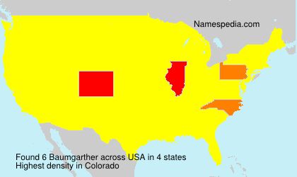 Surname Baumgarther in USA Surname Baumgarther in USA