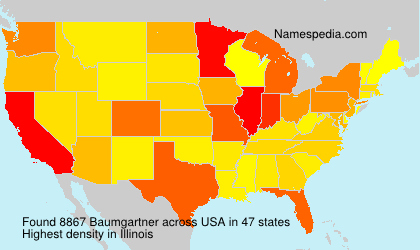 Surname Baumgartner in USA Surname Baumgartner in USA