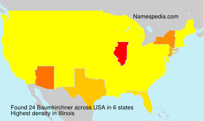 Surname Baumkirchner in USA Surname Baumkirchner in USA