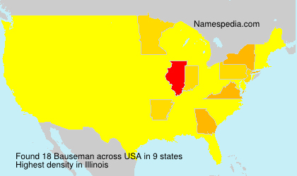 Surname Bauseman in USA Surname Bauseman in USA
