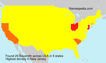 Surname Bausmith in USA Surname Bausmith in USA
