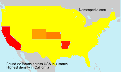 Surname Bautts in USA Surname Bautts in USA