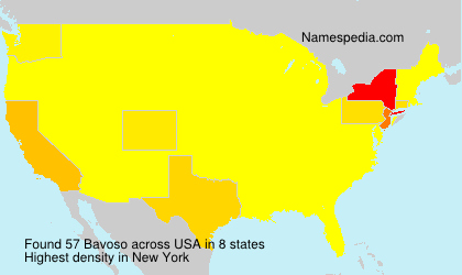 Surname Bavoso in USA Surname Bavoso in USA