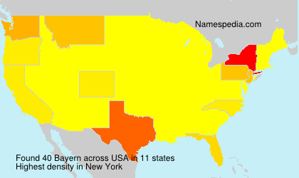 Surname Bayern in USA Surname Bayern in USA