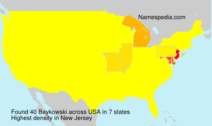 Surname Baykowski in USA Surname Baykowski in USA