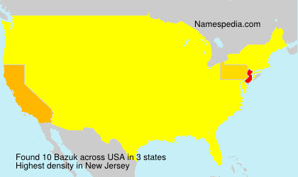 Surname Bazuk in USA Surname Bazuk in USA