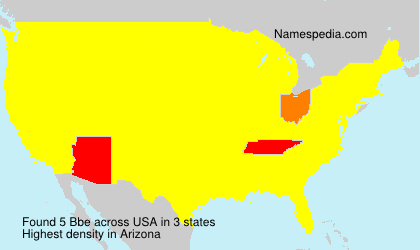 Surname Bbe in USA Surname Bbe in USA