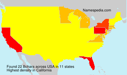 Surname Bchara in USA Surname Bchara in USA