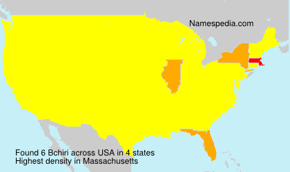 Surname Bchiri in USA Surname Bchiri in USA