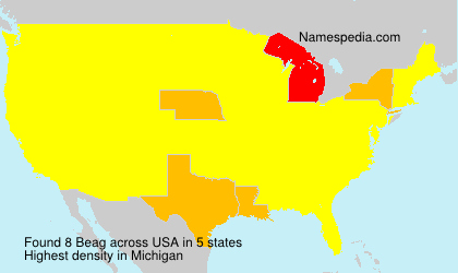 Surname Beag in USA Surname Beag in USA