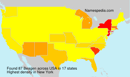 Surname Beagen in USA Surname Beagen in USA