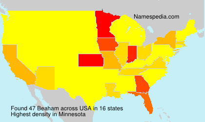 Surname Beaham in USA Surname Beaham in USA