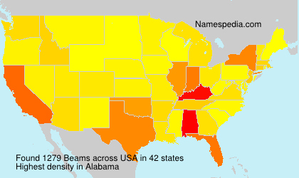 Surname Beams in USA Surname Beams in USA