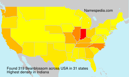 Surname Beanblossom in USA Surname Beanblossom in USA