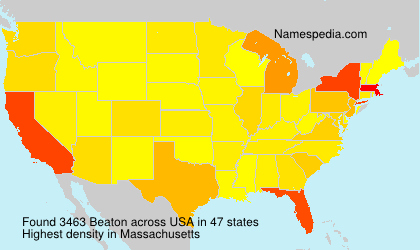 Surname Beaton in USA Surname Beaton in USA