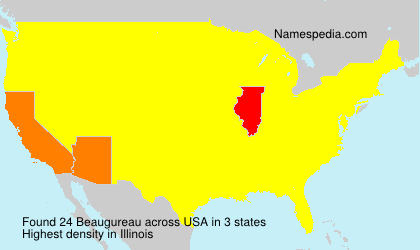 Surname Beaugureau in USA Surname Beaugureau in USA
