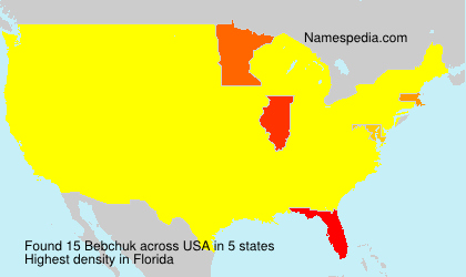 Surname Bebchuk in USA Surname Bebchuk in USA