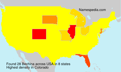 Surname Bechina in USA Surname Bechina in USA