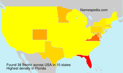 Surname Bechir in USA Surname Bechir in USA