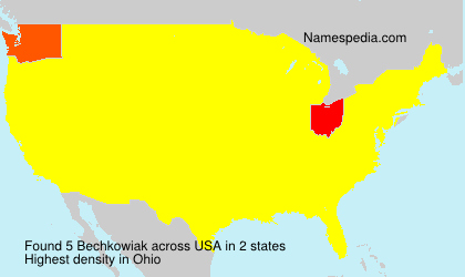 Surname Bechkowiak in USA Surname Bechkowiak in USA